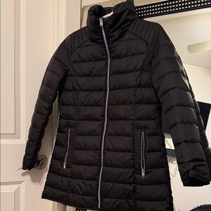 Women's Black Quilted mJacket